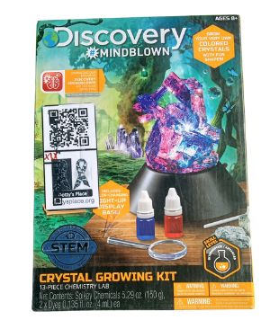 Discovery #Mindblown Crystal Growing Kit <Used Item- Box Opened- Excellent Condition- Unused>