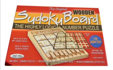 Smart Minds Wood Sudoku Board <Used Item- Good Condition- Replaced 1 Tile>