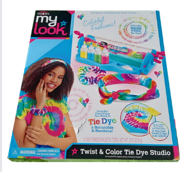 Cra-Z-Art My Look Twist Color Tie Dye Studio Activity Kit <Used Item- Great condition>
