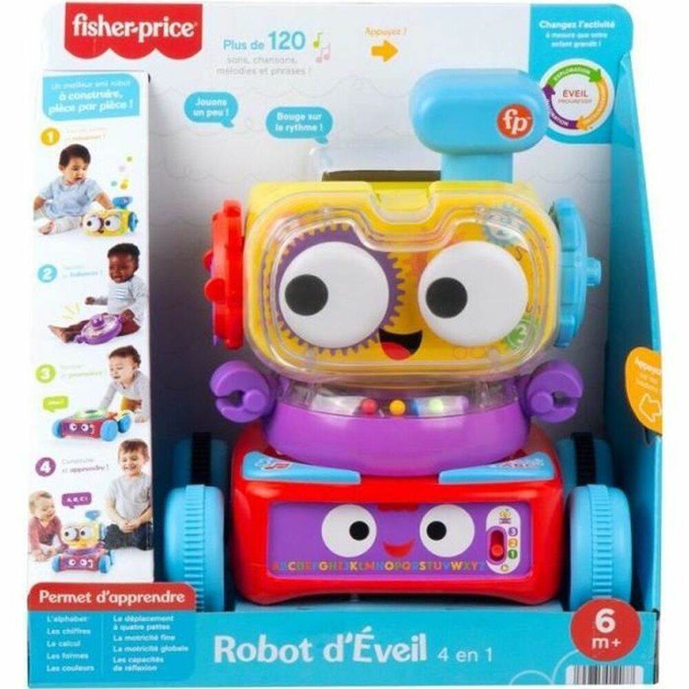 Rekka Rampilla Fisher Price  Jo the Robot 4 in 1-0