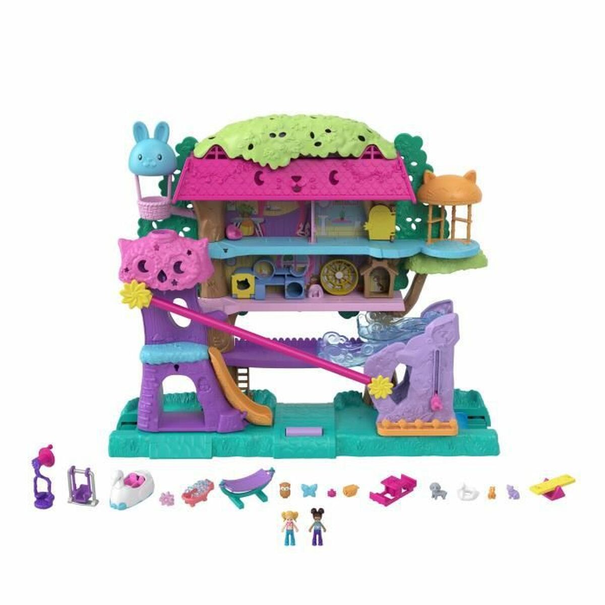 Playset Polly Pocket House In The Trees-1