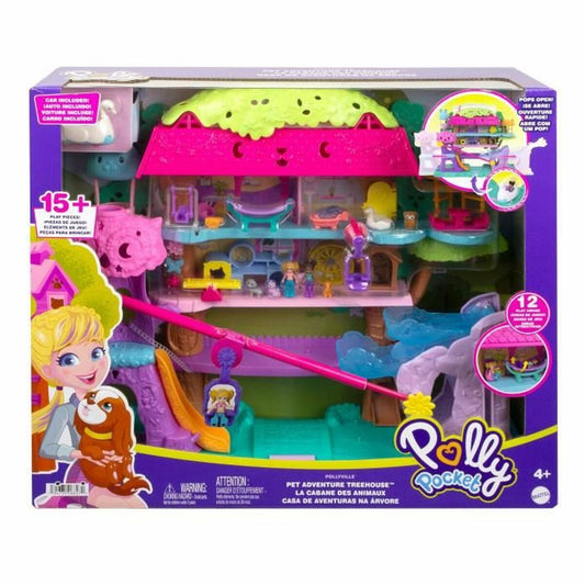 Playset Polly Pocket House In The Trees-0