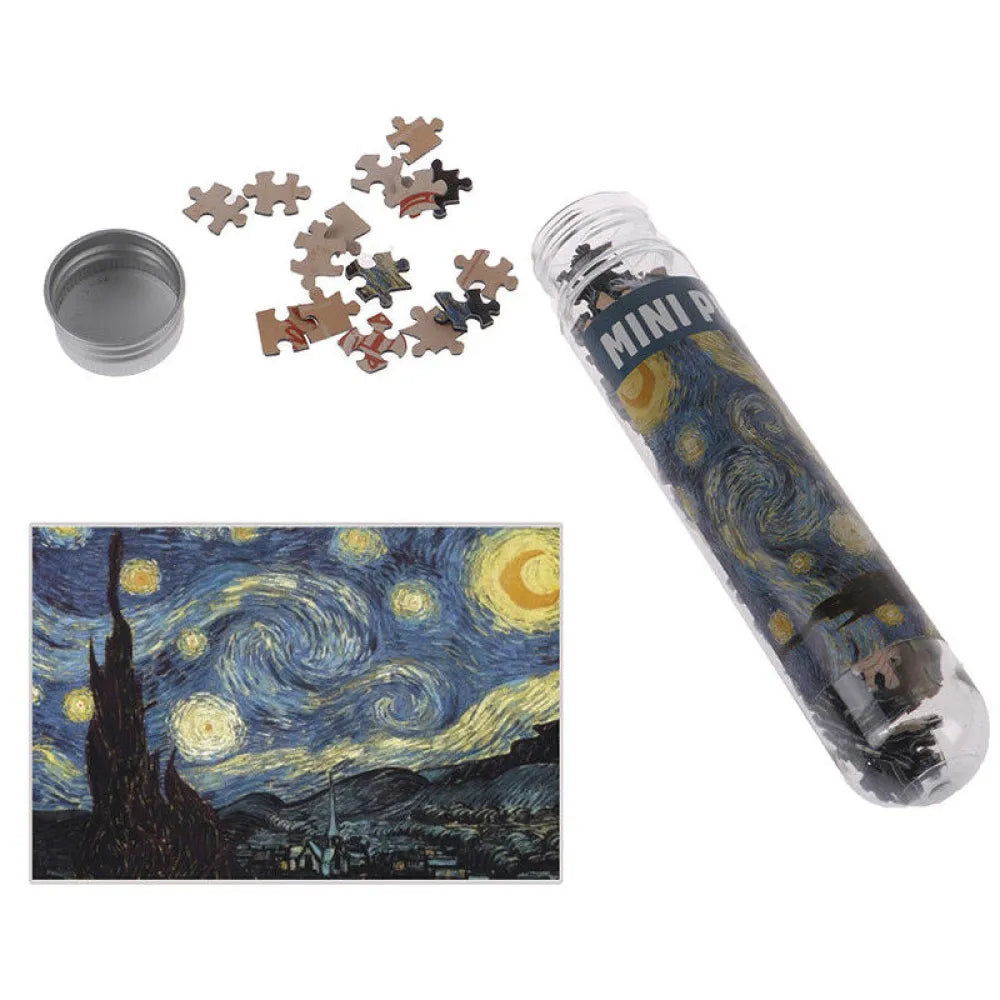 Vibe Geeks 150 Pcs Mini Test Tube Puzzle Challenging Adult Jigsaw Micro Puzzle-5