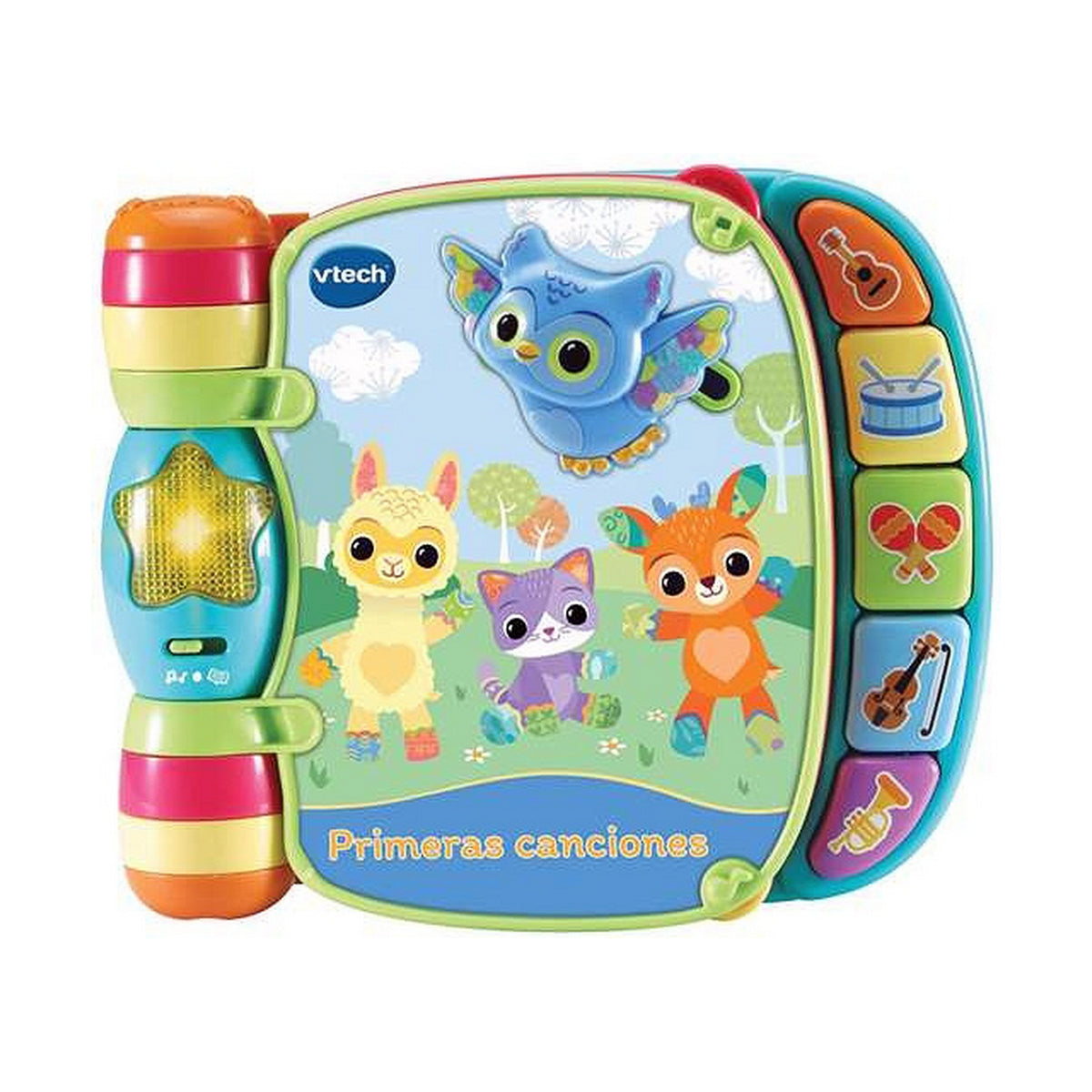 Бебешка играчка Vtech Libro musical primeras canciones. 19 x 22 x 4 cm-3