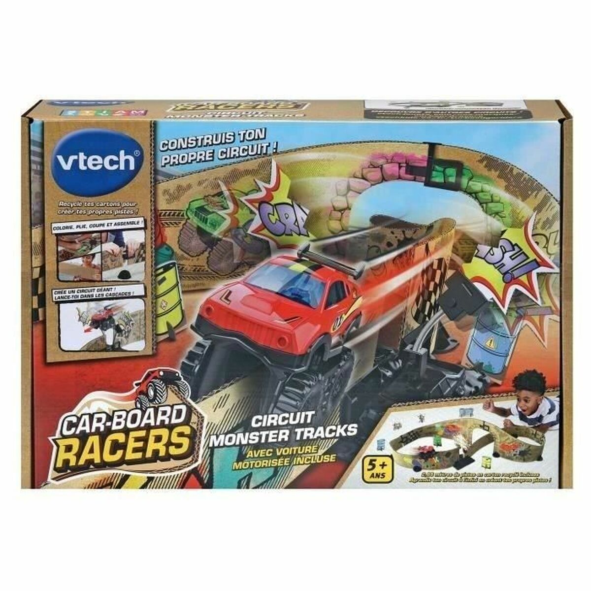 Образователна Игра Vtech Car Board Racer Monster Trucks-5