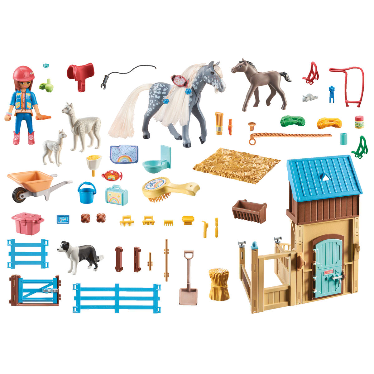 Playset Playmobil 71353 Horses of Waterfall 117 Части-0