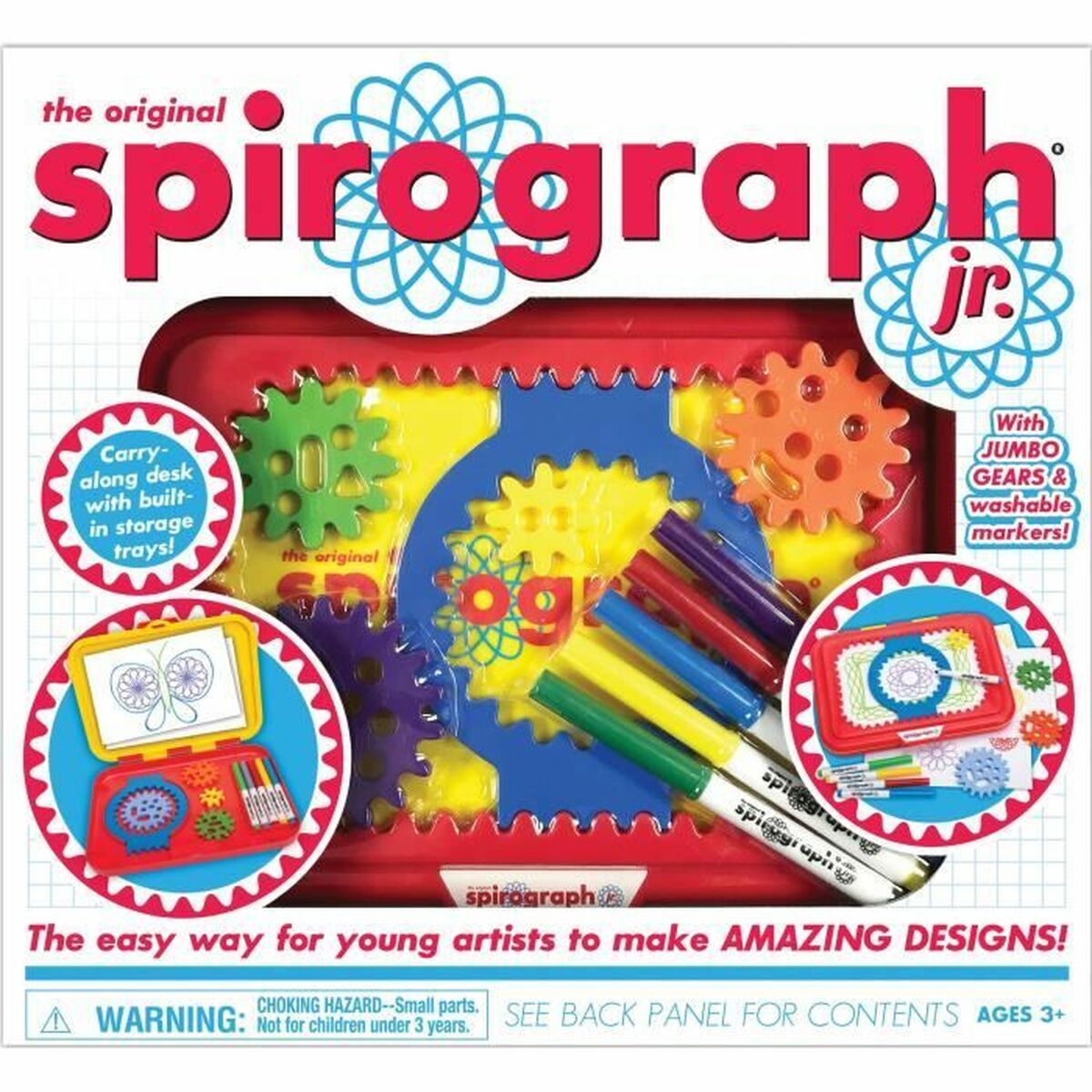 Комплект за Рисуване Spirograph Silverlit Junior-0