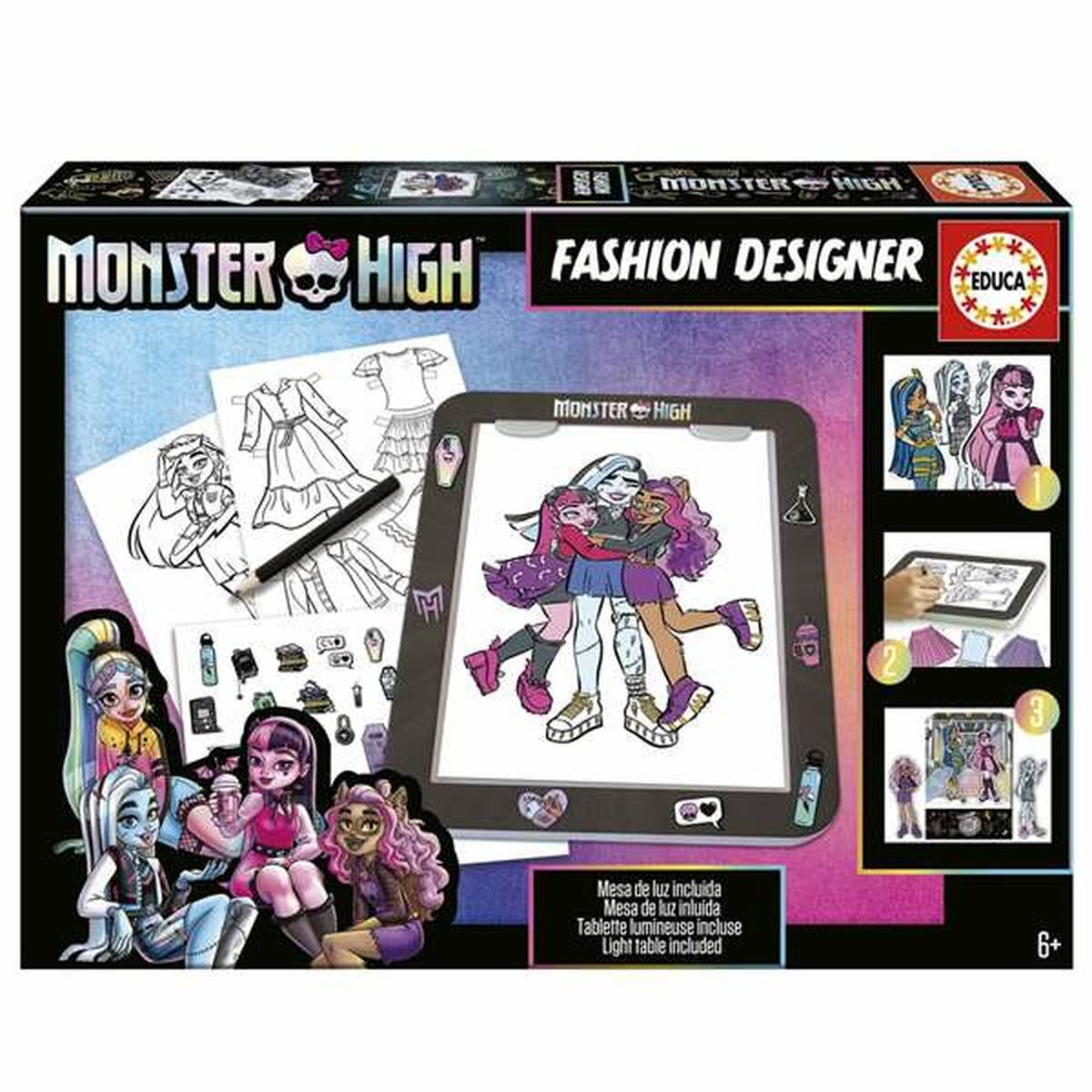 Модна Къща Educa Monster High Fashion Designer-0