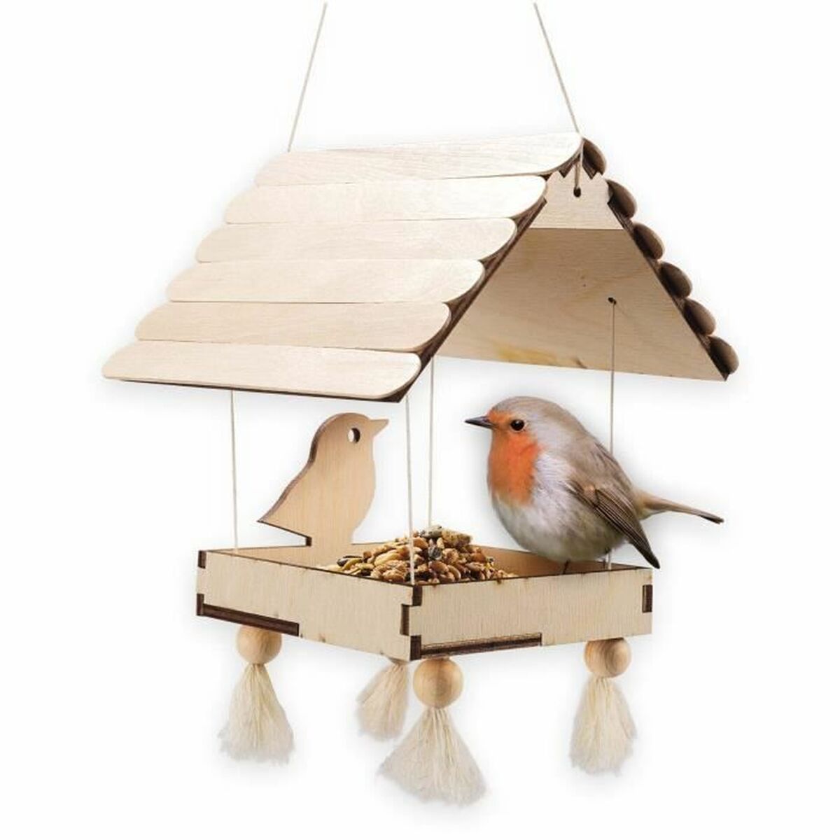 Занаятчийска игра SES Creative Bird feeder-2