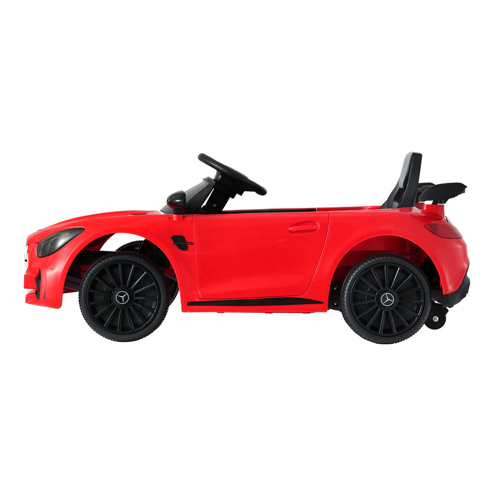 Kids Ride On Car Mercedes-Benz AMG GTR Electric Toy Cars 12V Red-3