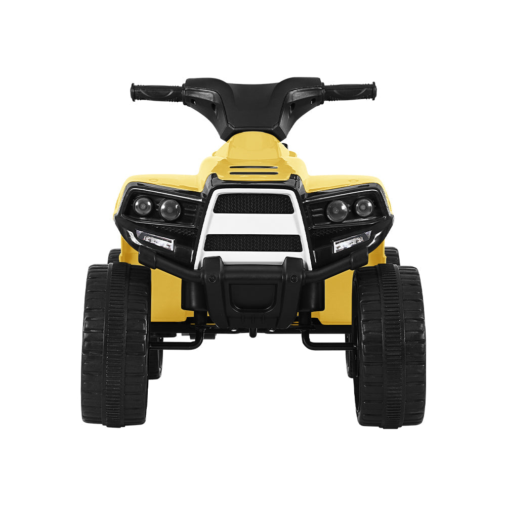 Rigo Kids Ride On ATV Quad Motorbike Car 4 Wheeler Electric Toys Battery Yellow-2