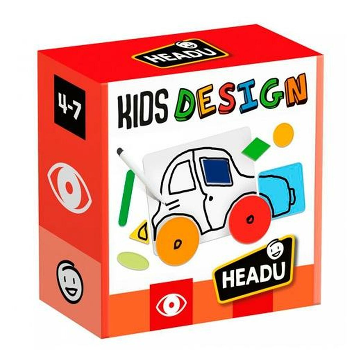 Образователна Игра HEADU Kids Design (5 броя)-1