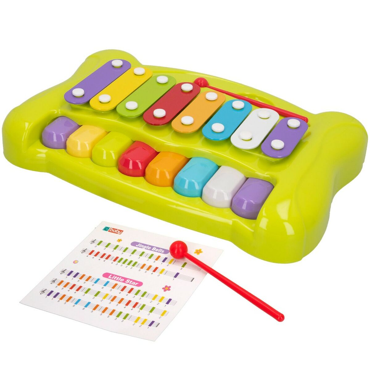 Музикална Играчка Colorbaby Метал Пластмаса 34 x 6 x 21 cm (6 броя)-6