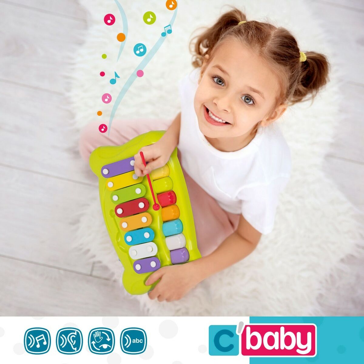 Музикална Играчка Colorbaby Метал Пластмаса 34 x 6 x 21 cm (6 броя)-2