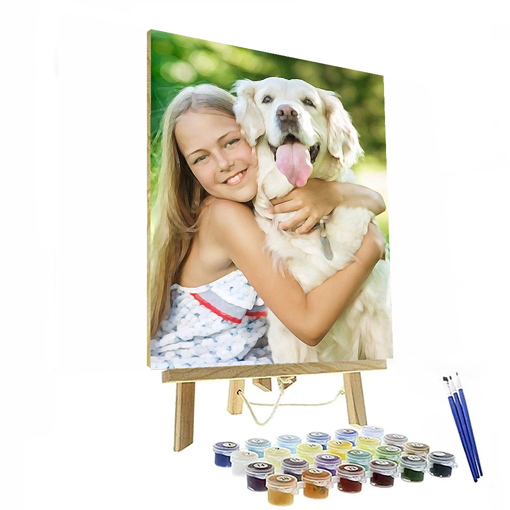 Custom And Personalized Paint By Numbers Work Art Kit-0