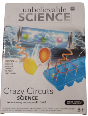 Unbelievable Science-  Crazy Circuts Science-  <Used item- Opened box-Unused>