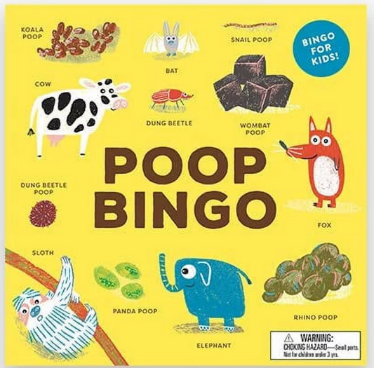 Poop Bingo- <Used Item- Open Box- Unused>