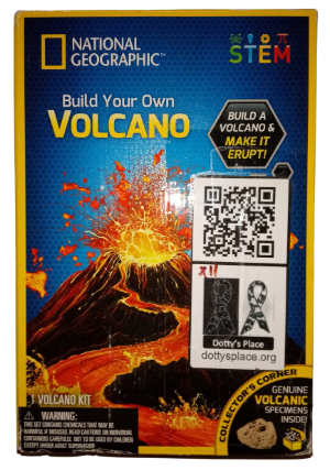 National Geographic STEM Series Build Your Own Volcano Science Kit- <Used Item-Complete and Unused>