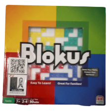 Blokus- The Strategy Board Game, Family Game for Kids & Adults with Colorful Pieces & Just One Rule- <Used Item-