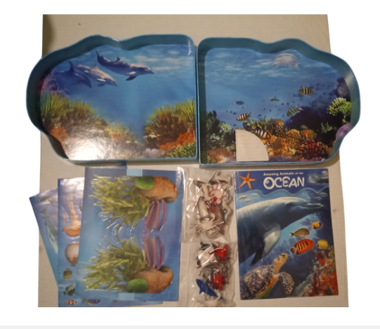 Animal Adventures: Ocean- <Used Item- slightly damaged box-unused>