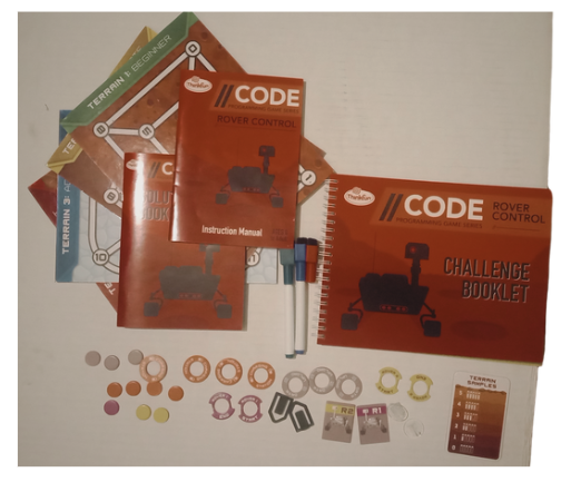 //CODE: Rover Control Programming Game Series- <Used Item- Great Condition-Markers replaced>