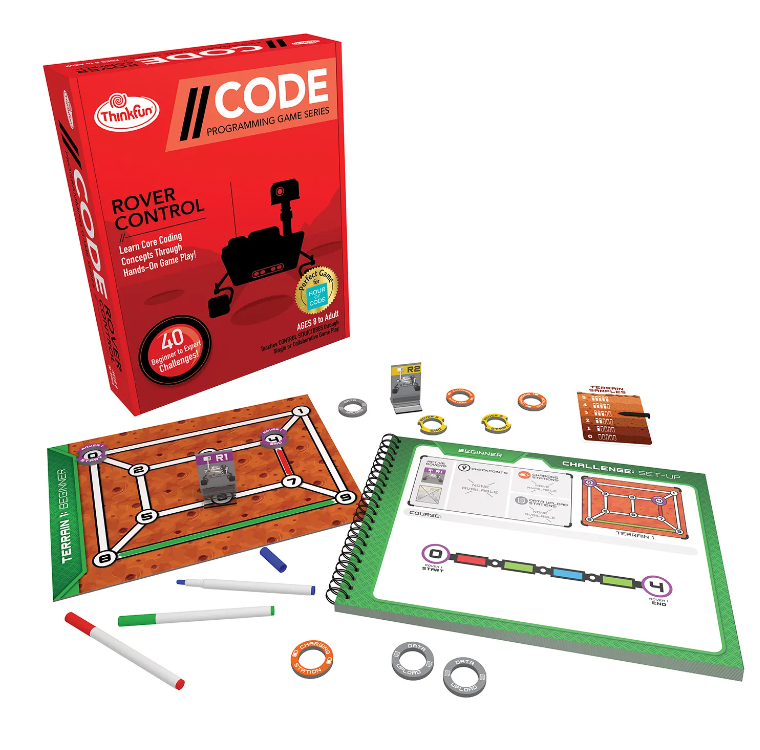 //CODE: Rover Control Programming Game Series- <Used Item- Great Condition-Markers replaced>