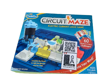 ThinkFun Circuit Maze Electric Current Brain Game <Used Item-Excellent Condition>