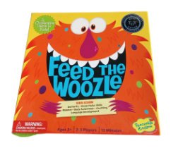 Feed The Woozle™ Cooperative Game for Kids - 2 to 5 Players - Ages 3+ <Used Item- Opened Box- Excellent Condition>