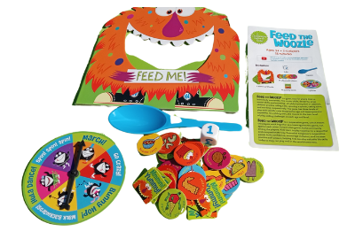 Feed The Woozle™ Cooperative Game for Kids - 2 to 5 Players - Ages 3+ <Used Item- Opened Box- Excellent Condition>