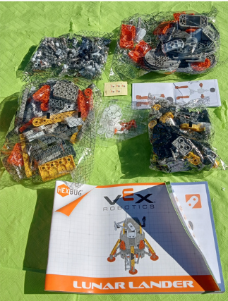 Vex Robotics Lunar Lander Explorer set-  <Used Item- Open Box- Excellent Condition- Unused>