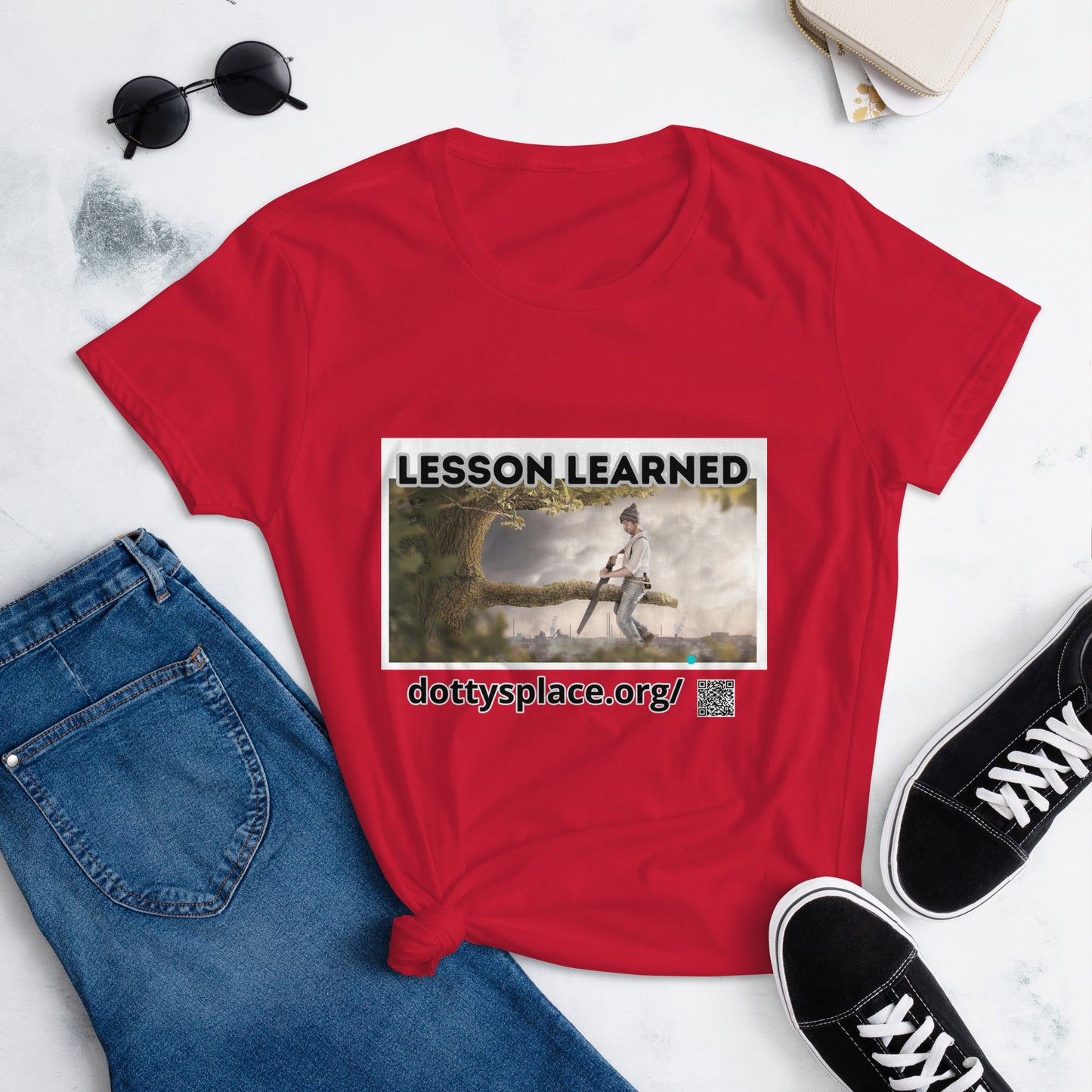 Lesson Learned T-Shirt (The Blog Behind the TEE!)